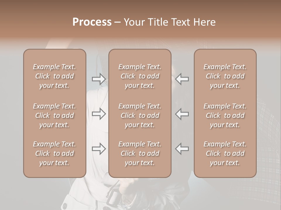 Desire Lady Pretty PowerPoint Template