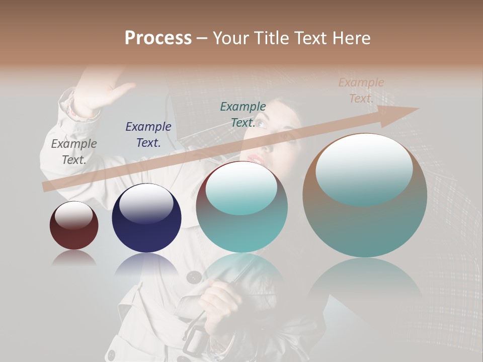 Desire Lady Pretty PowerPoint Template