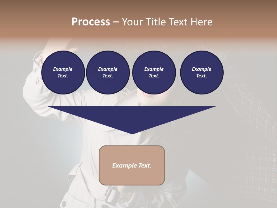 Desire Lady Pretty PowerPoint Template