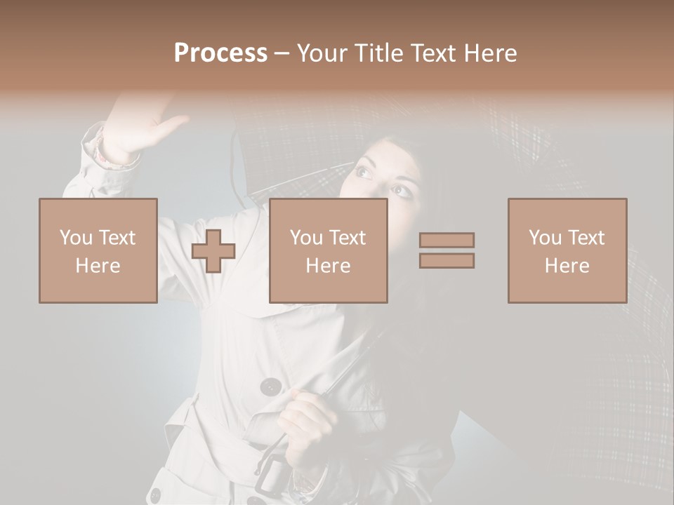 Desire Lady Pretty PowerPoint Template