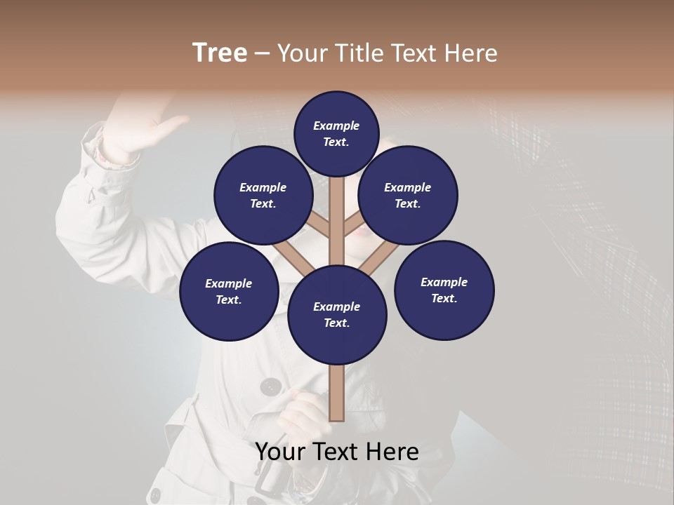 Desire Lady Pretty PowerPoint Template