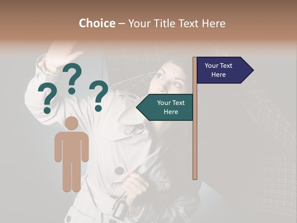 Desire Lady Pretty PowerPoint Template