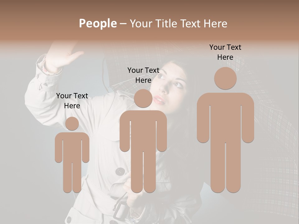 Desire Lady Pretty PowerPoint Template