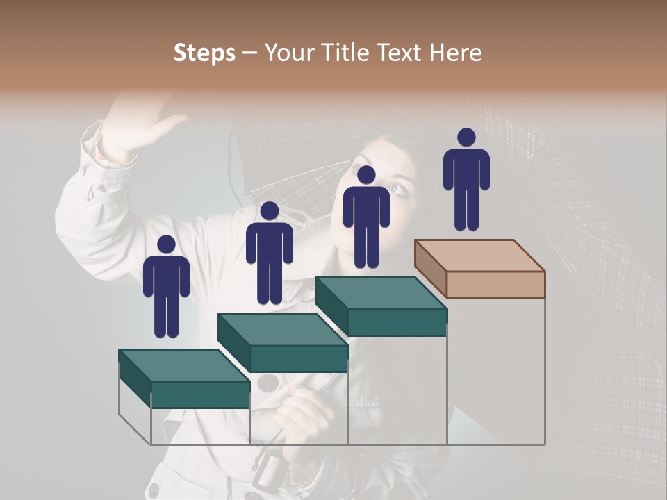 Desire Lady Pretty PowerPoint Template