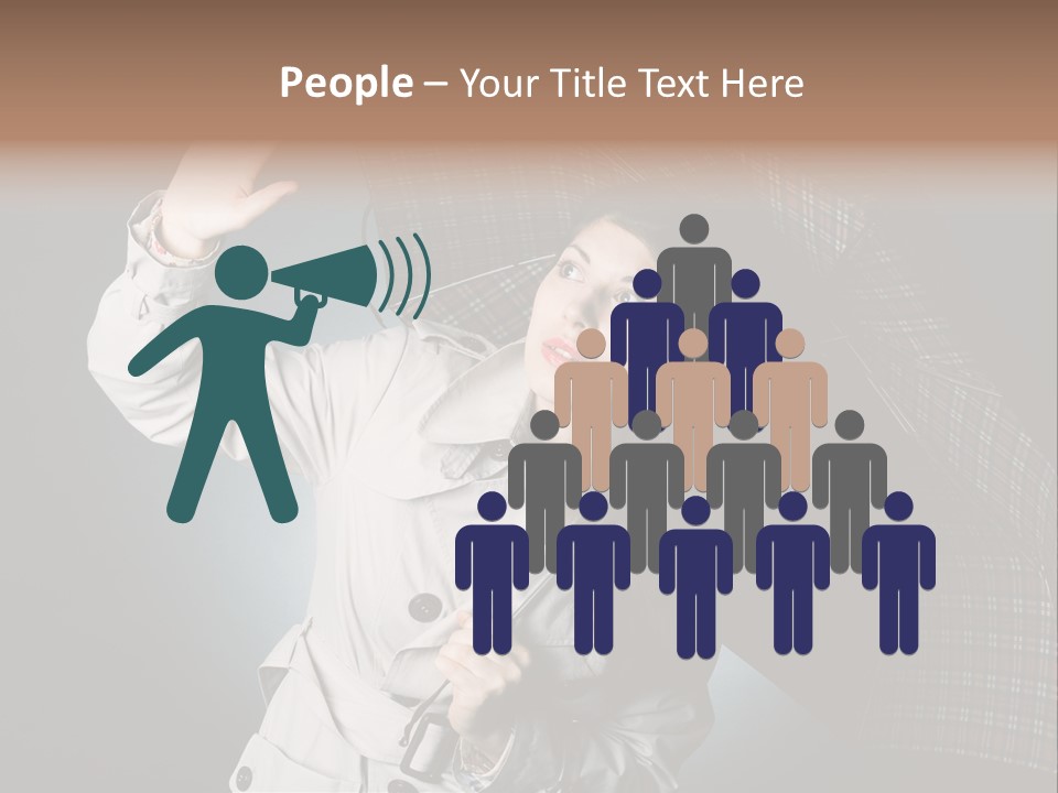 Desire Lady Pretty PowerPoint Template