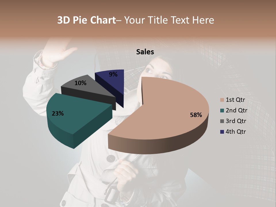 Desire Lady Pretty PowerPoint Template