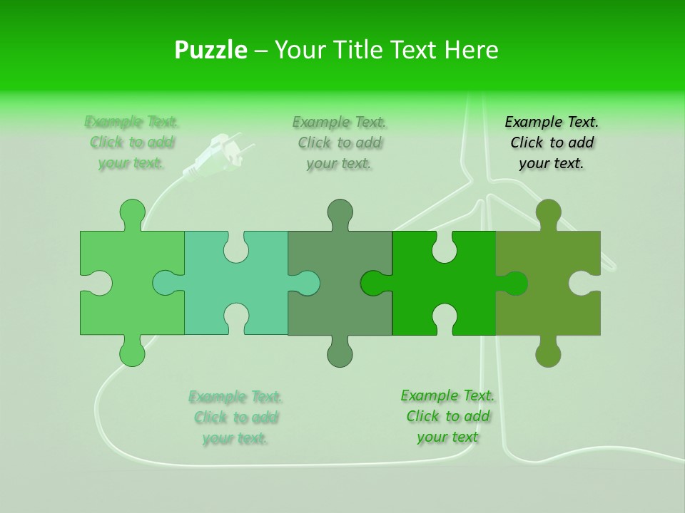 Resource Consumption Wind PowerPoint Template