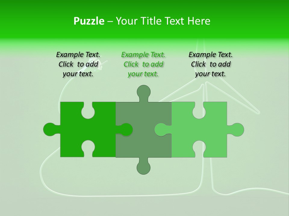 Resource Consumption Wind PowerPoint Template