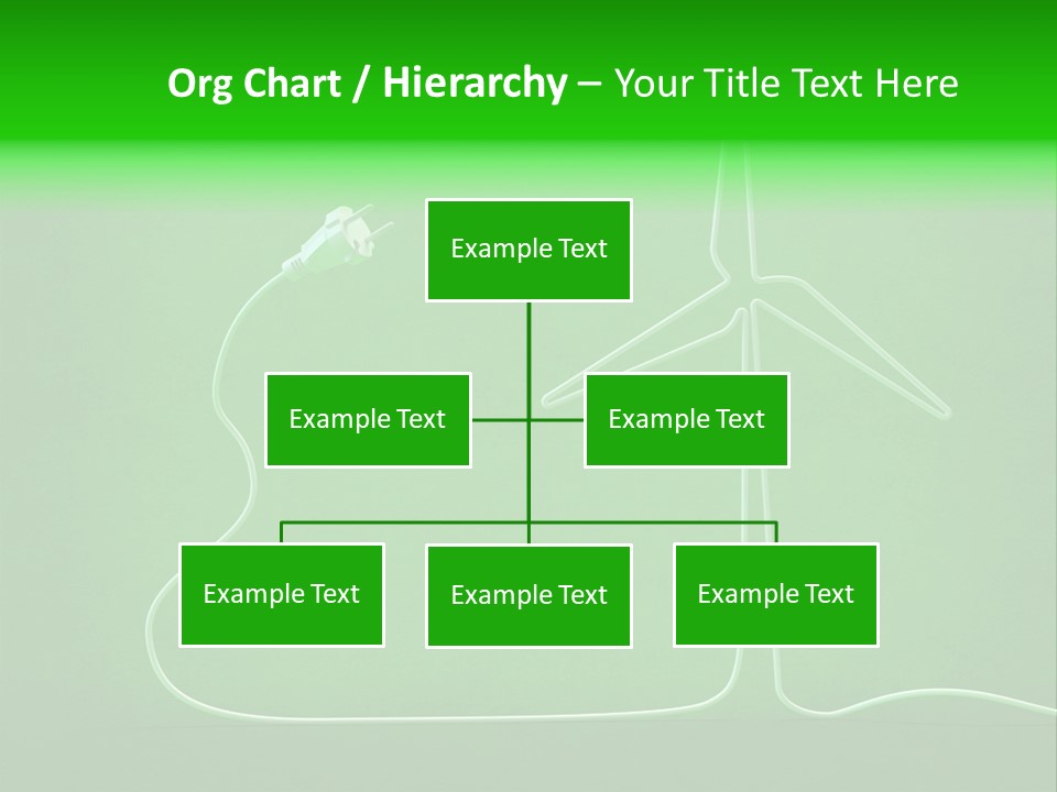 Resource Consumption Wind PowerPoint Template