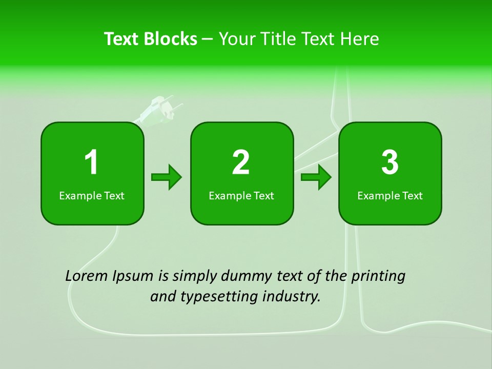 Resource Consumption Wind PowerPoint Template