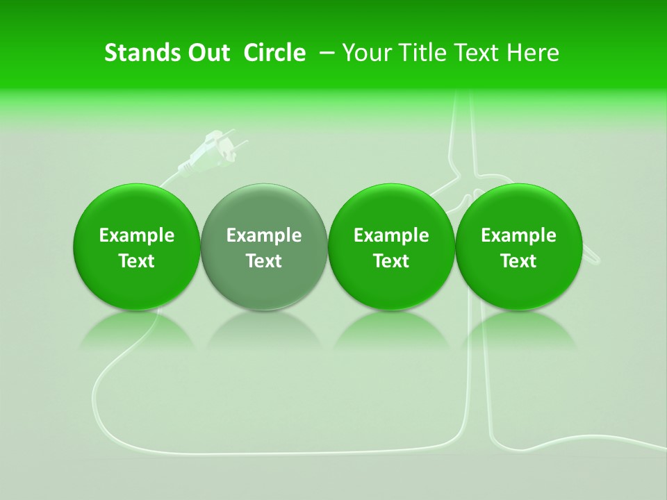 Resource Consumption Wind PowerPoint Template