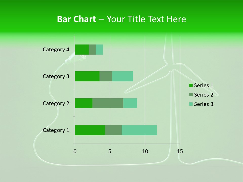 Resource Consumption Wind PowerPoint Template