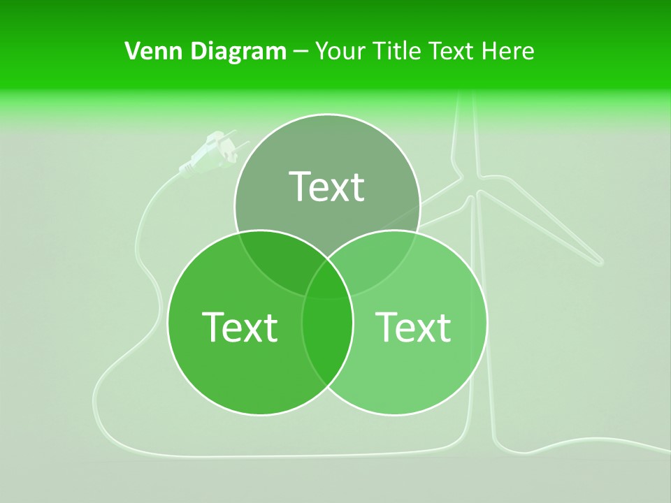 Resource Consumption Wind PowerPoint Template