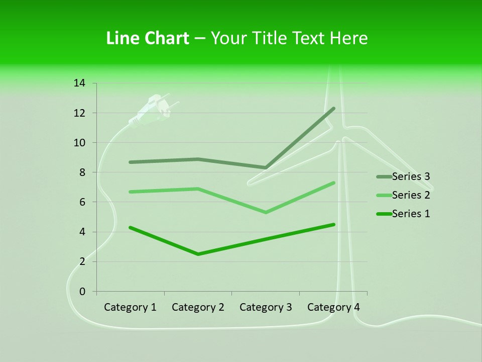 Resource Consumption Wind PowerPoint Template