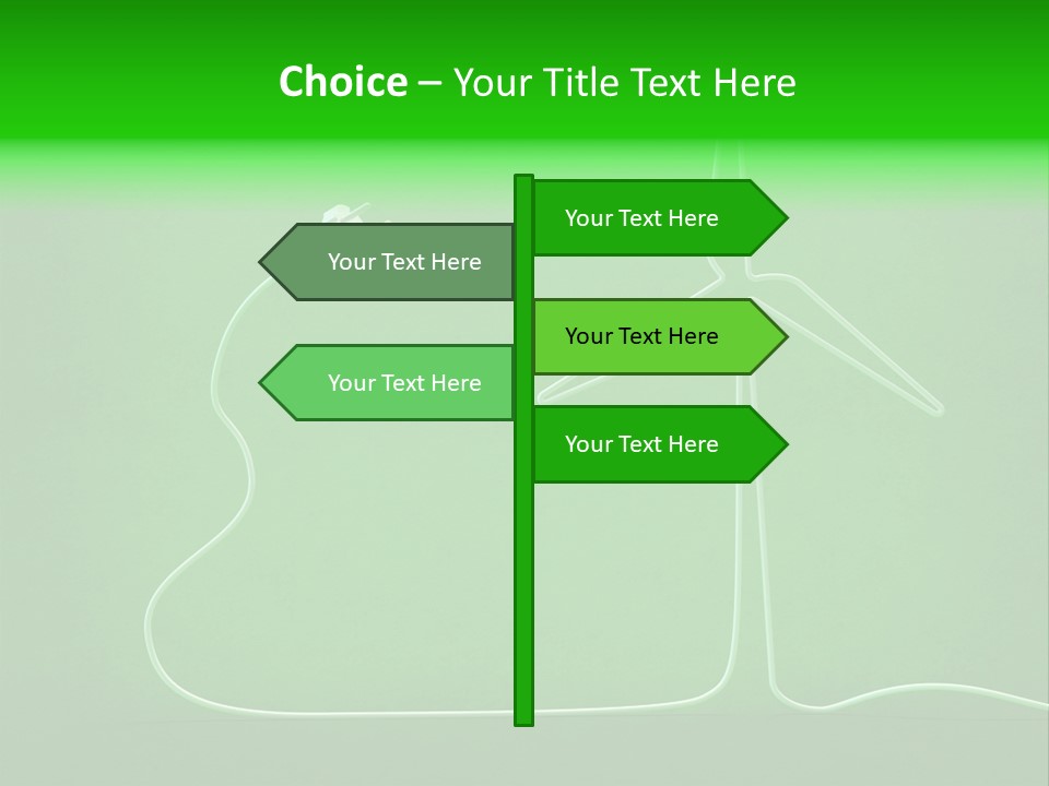 Resource Consumption Wind PowerPoint Template