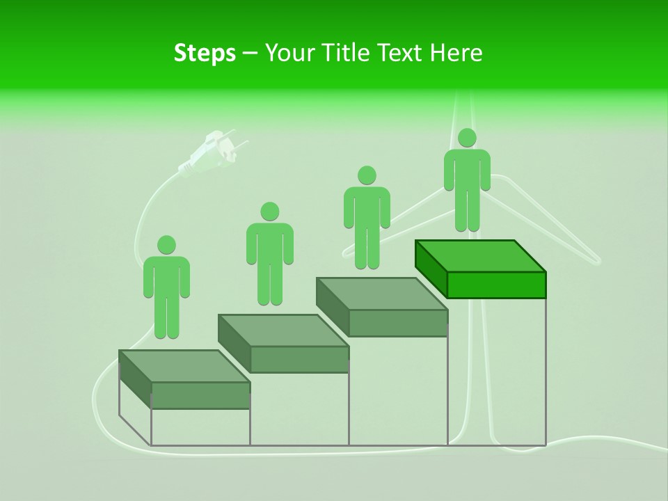 Resource Consumption Wind PowerPoint Template