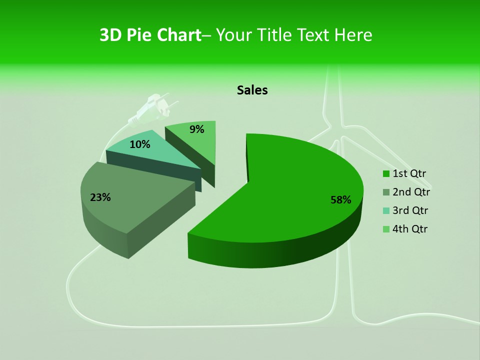 Resource Consumption Wind PowerPoint Template
