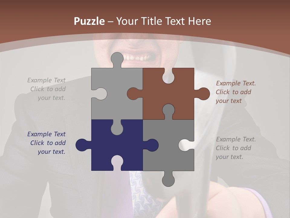 Worker Commercial Tool PowerPoint Template