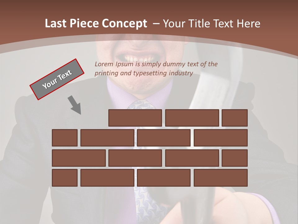 Worker Commercial Tool PowerPoint Template