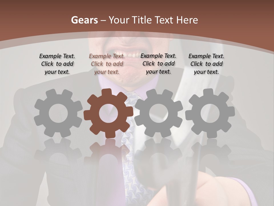Worker Commercial Tool PowerPoint Template