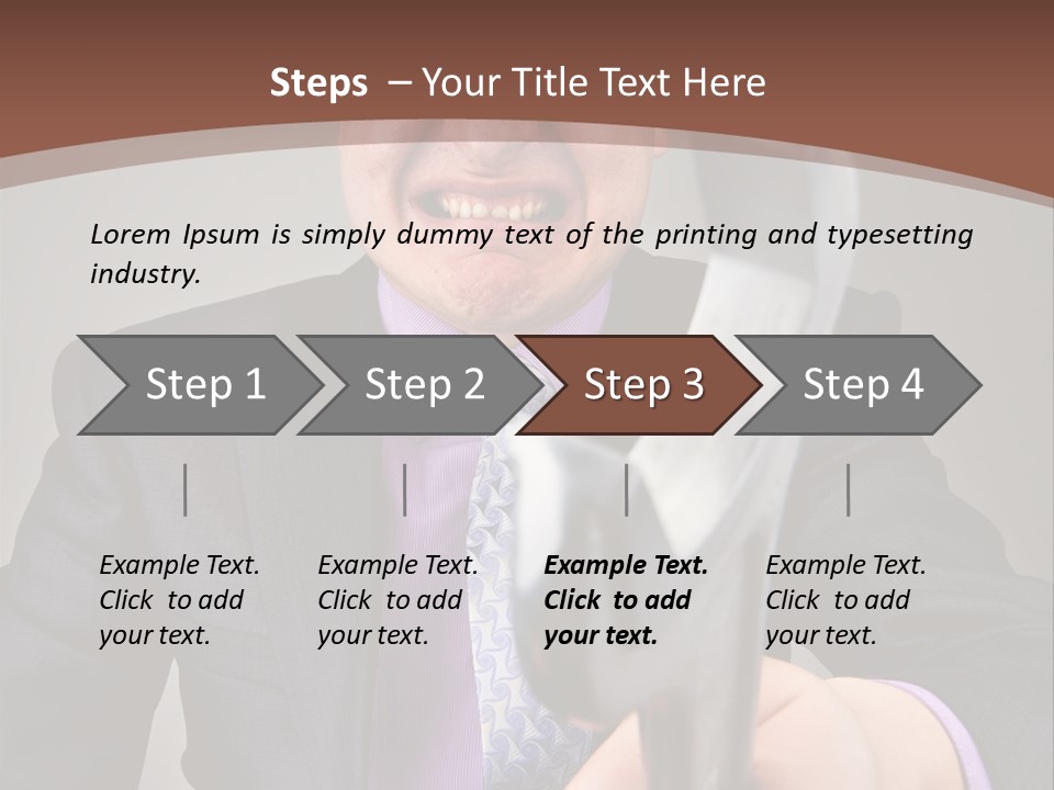 Worker Commercial Tool PowerPoint Template