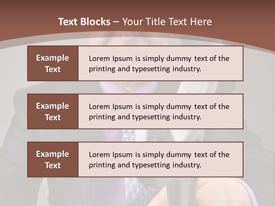 Worker Commercial Tool PowerPoint Template