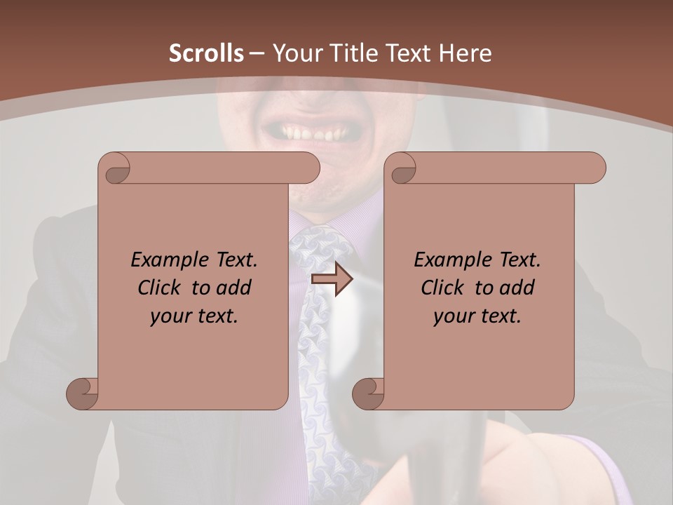 Worker Commercial Tool PowerPoint Template