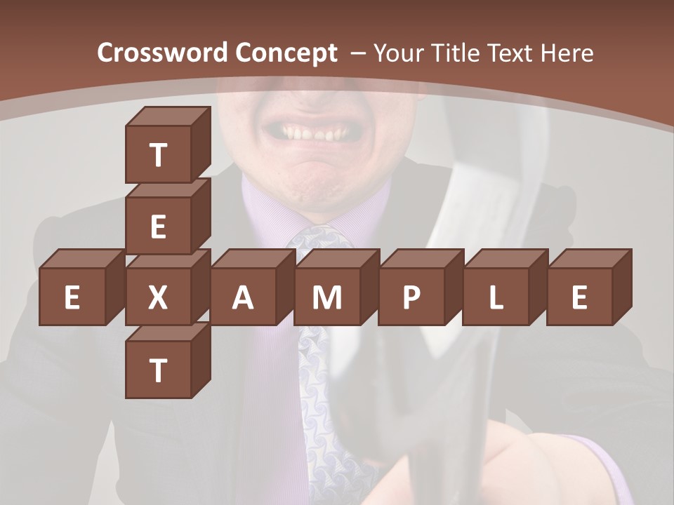 Worker Commercial Tool PowerPoint Template