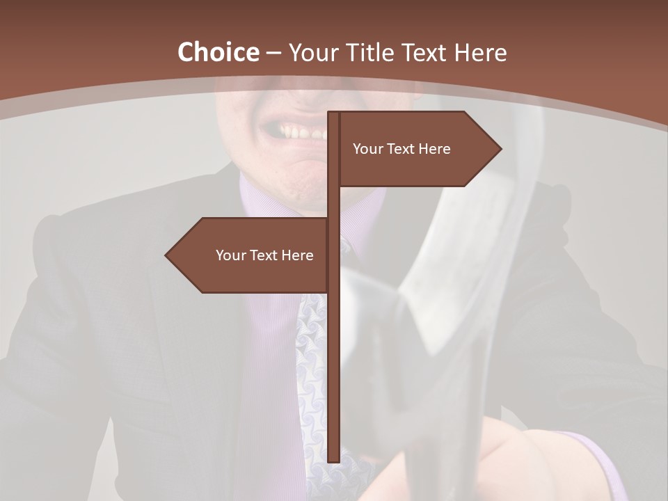 Worker Commercial Tool PowerPoint Template