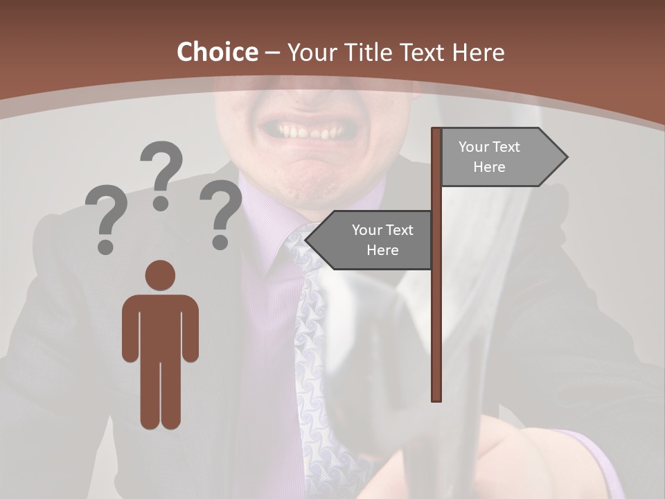 Worker Commercial Tool PowerPoint Template