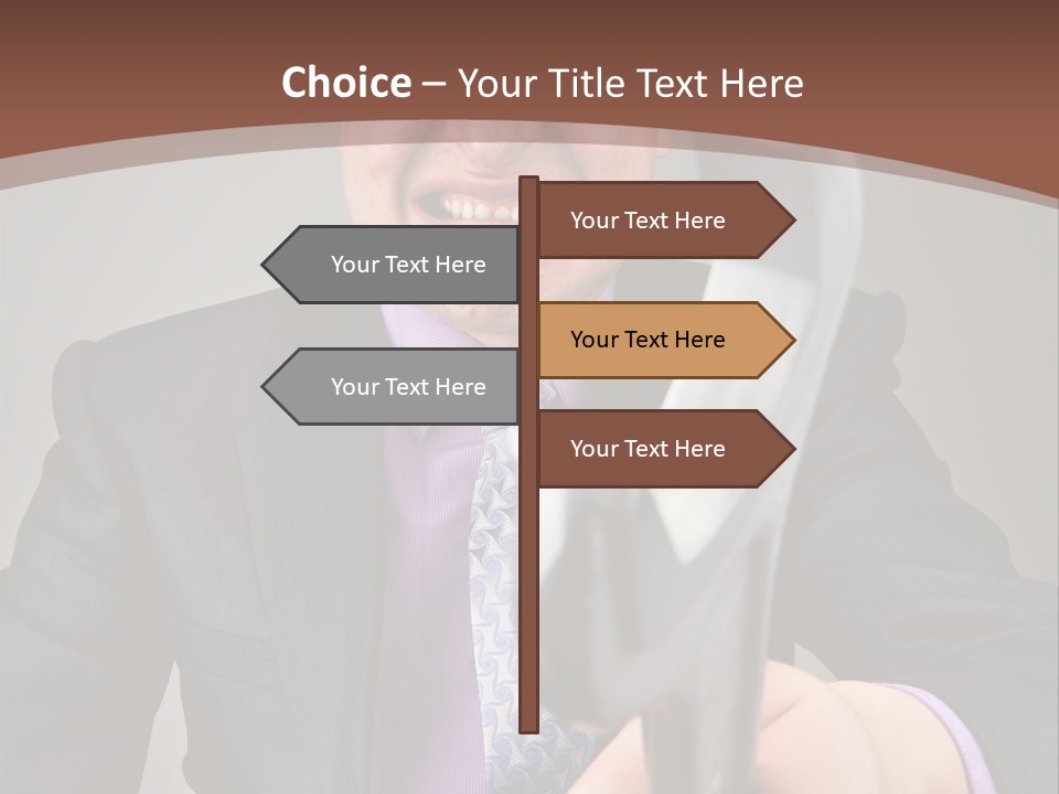 Worker Commercial Tool PowerPoint Template