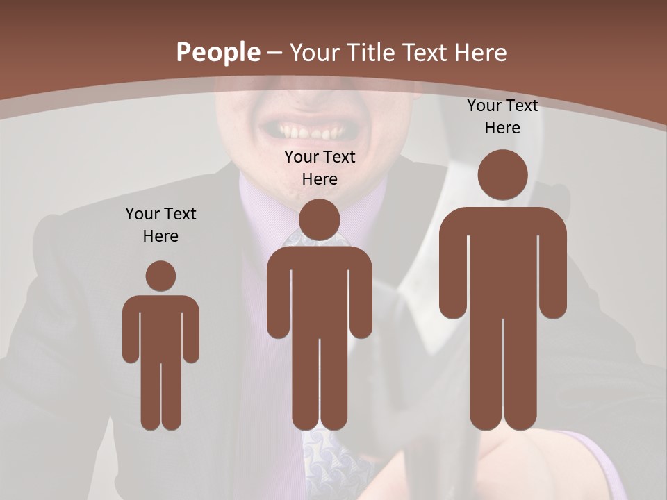 Worker Commercial Tool PowerPoint Template