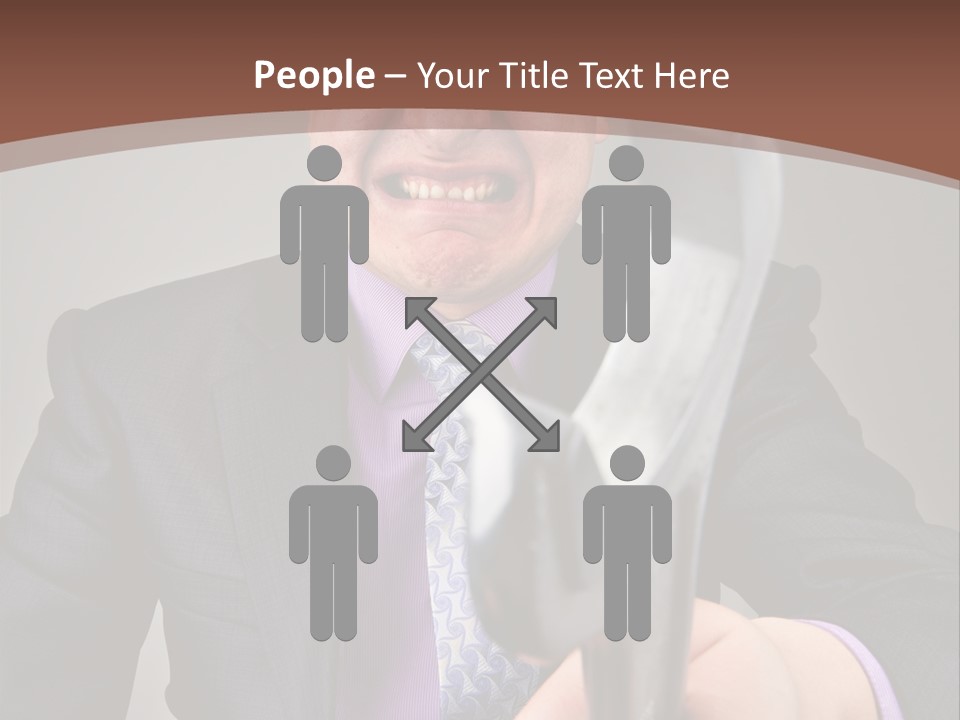 Worker Commercial Tool PowerPoint Template