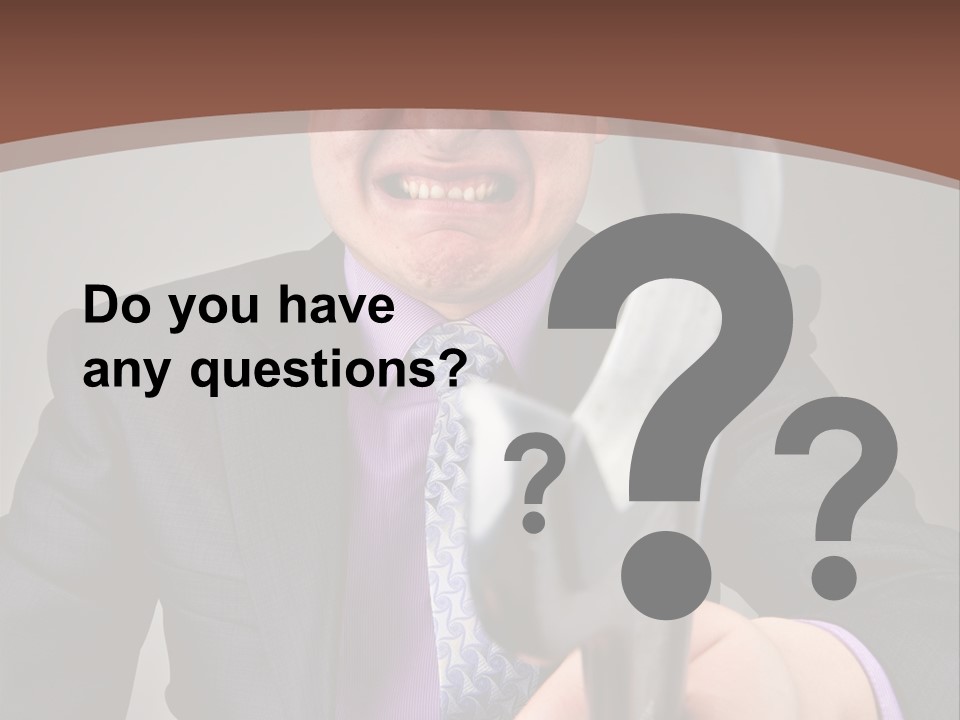 Worker Commercial Tool PowerPoint Template