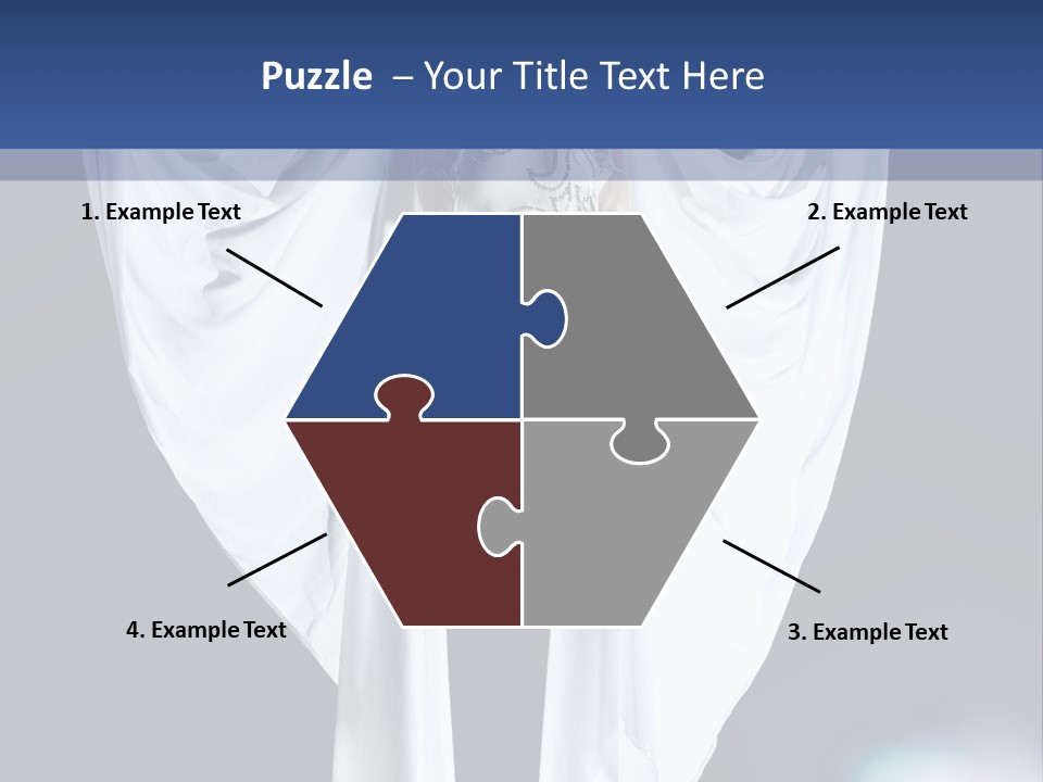 Aerialist Circus White PowerPoint Template