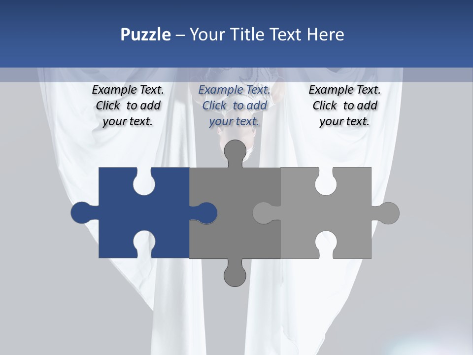 Aerialist Circus White PowerPoint Template