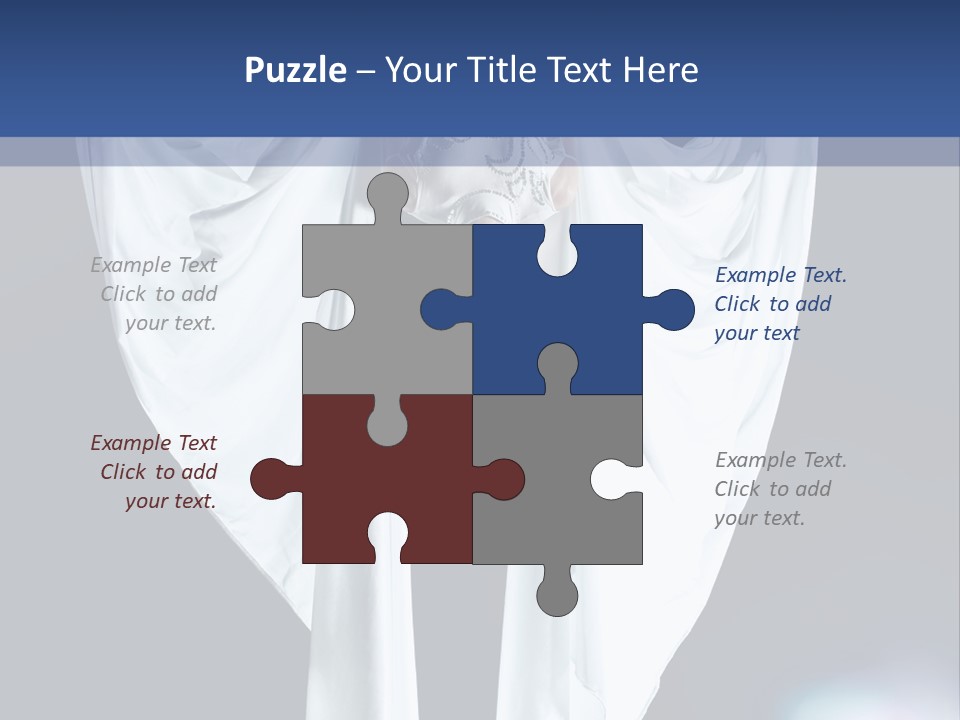 Aerialist Circus White PowerPoint Template