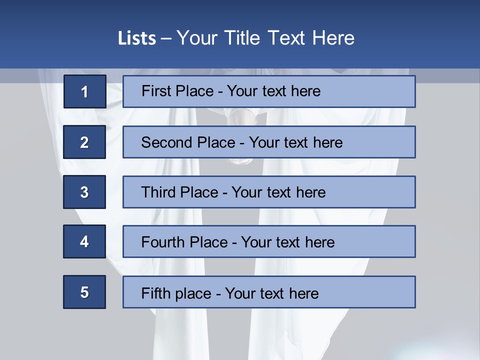 Aerialist Circus White PowerPoint Template