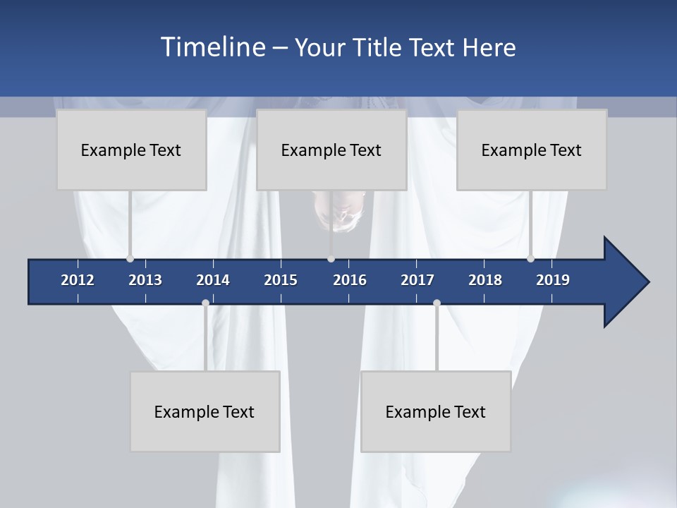 Aerialist Circus White PowerPoint Template