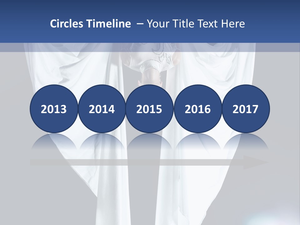 Aerialist Circus White PowerPoint Template