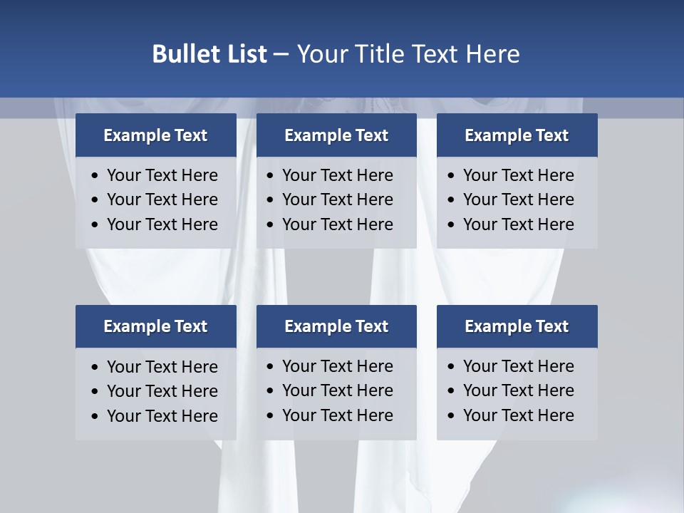 Aerialist Circus White PowerPoint Template