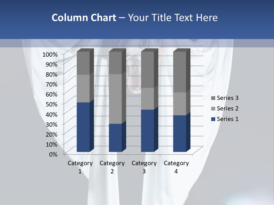 Aerialist Circus White PowerPoint Template