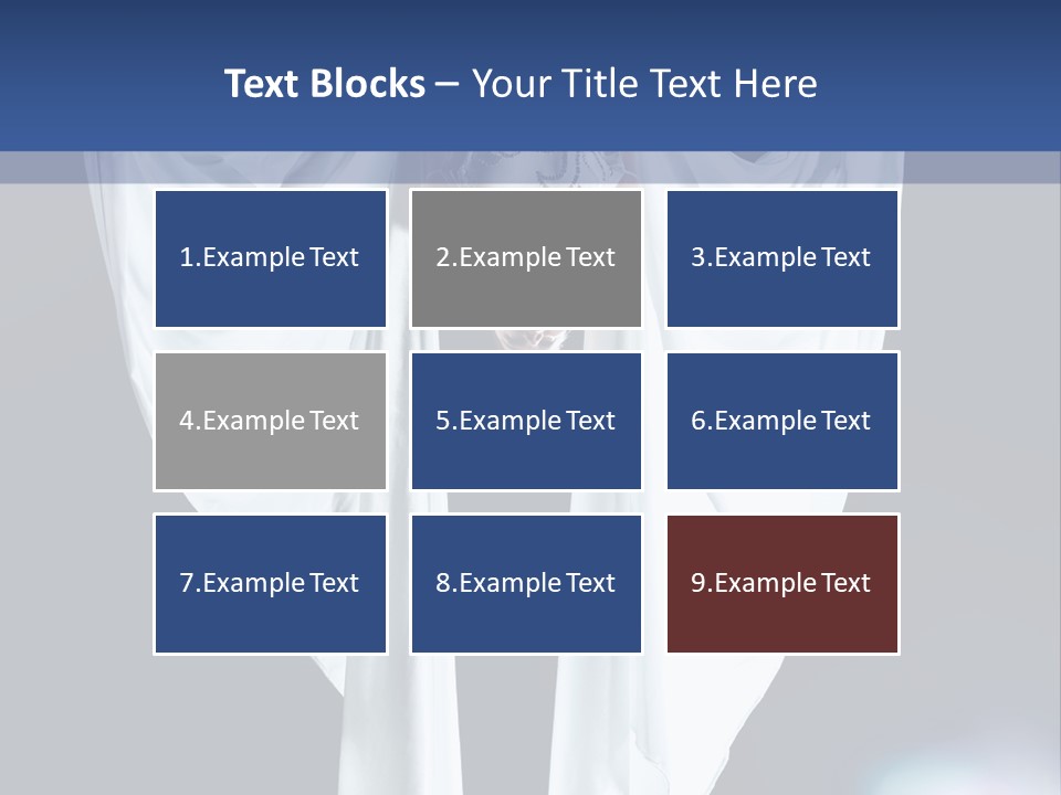 Aerialist Circus White PowerPoint Template