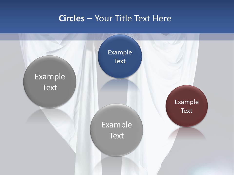 Aerialist Circus White PowerPoint Template