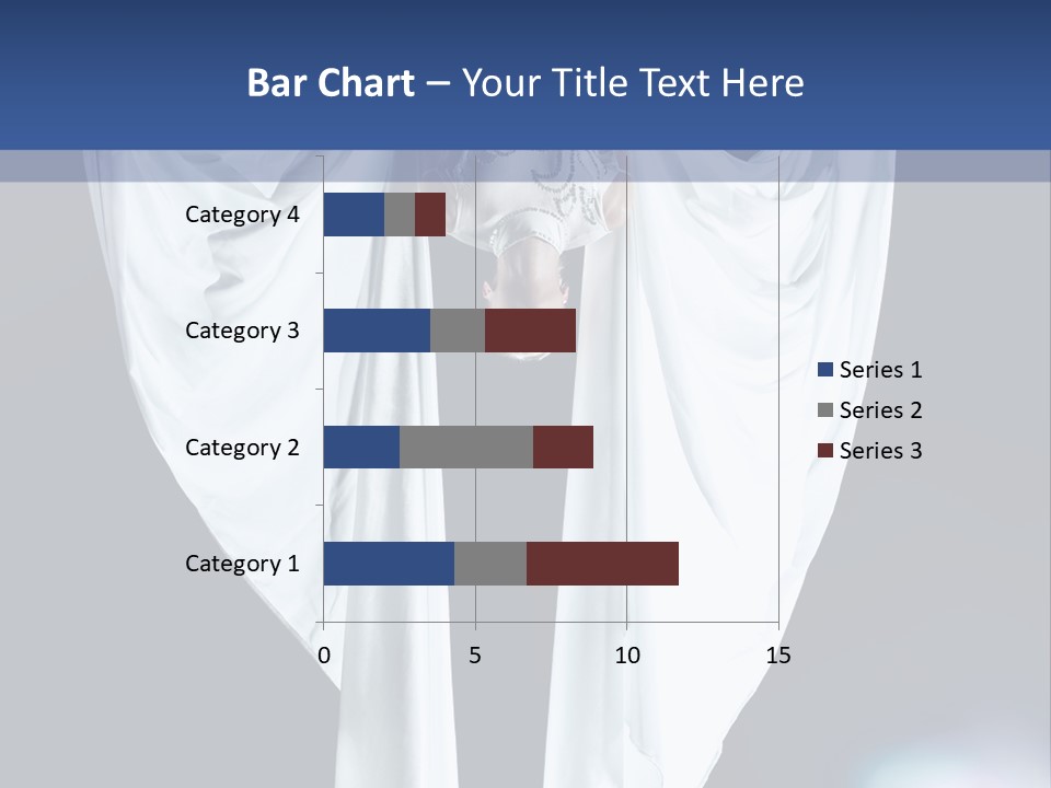 Aerialist Circus White PowerPoint Template