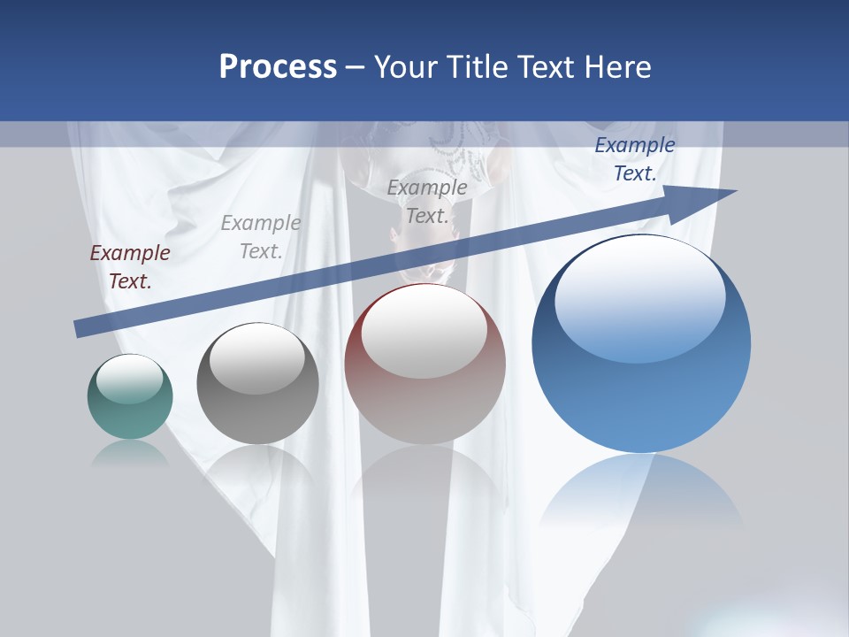 Aerialist Circus White PowerPoint Template