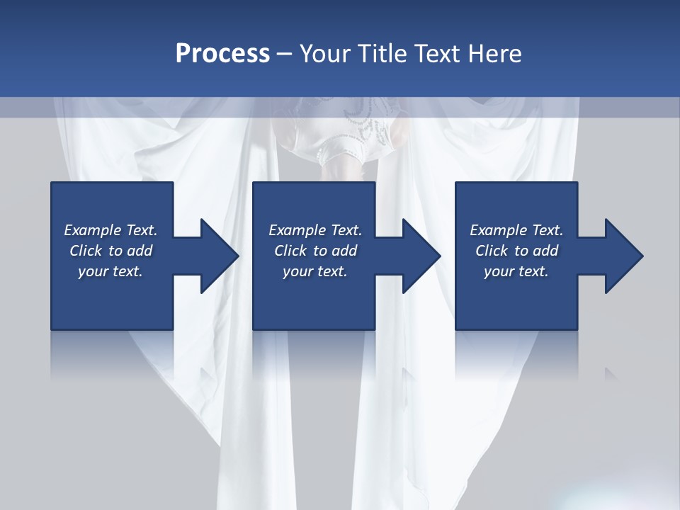 Aerialist Circus White PowerPoint Template