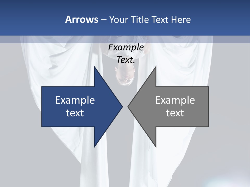 Aerialist Circus White PowerPoint Template