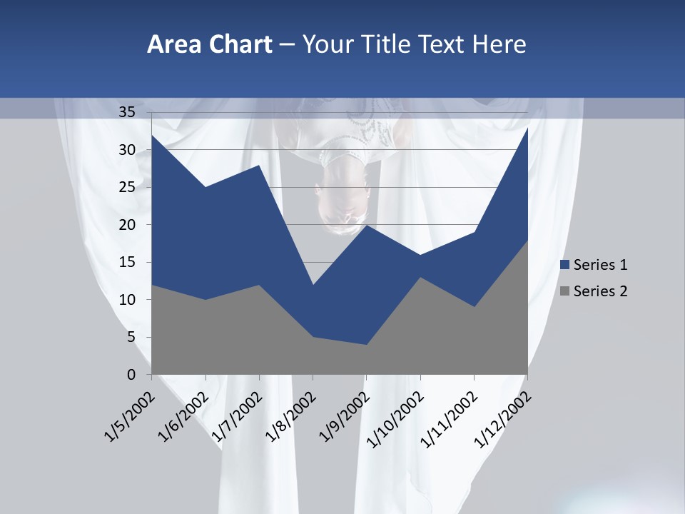 Aerialist Circus White PowerPoint Template