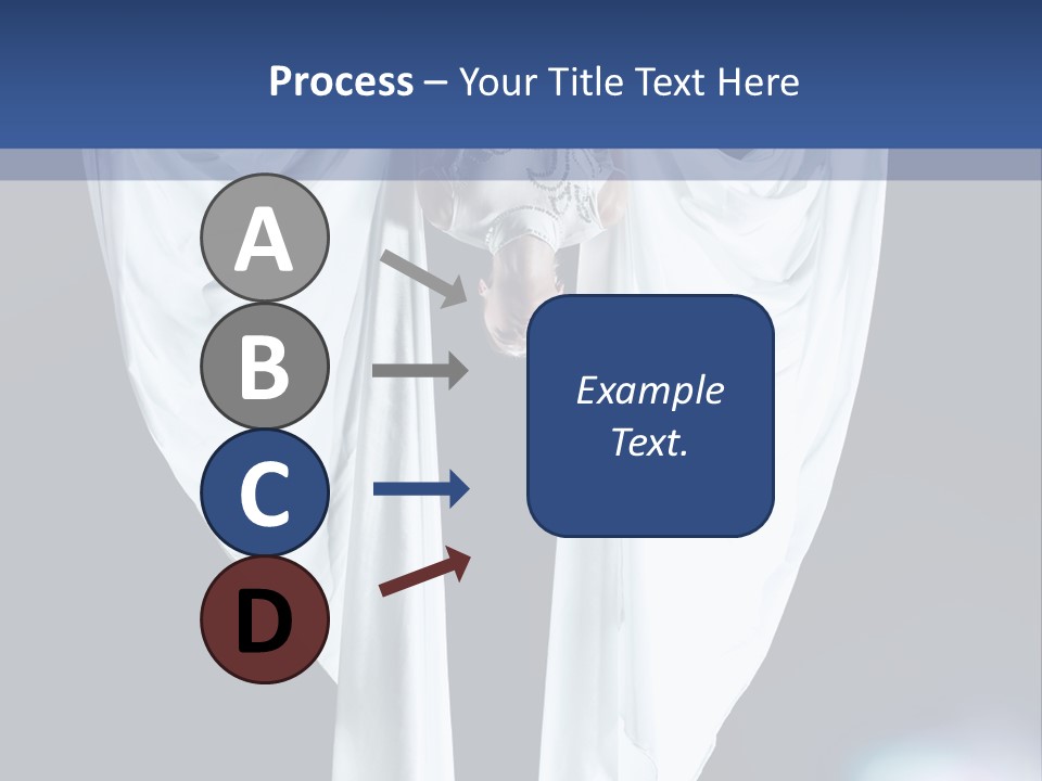 Aerialist Circus White PowerPoint Template